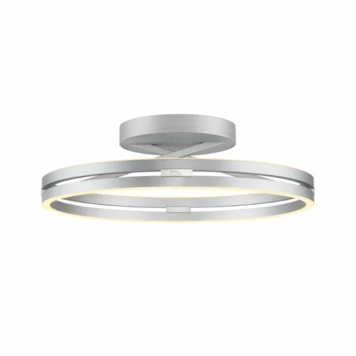 PURE Plafonnier LED Loop, aluminium, métal, Ø 60 cm CCT| Plafonniers Led|Plafonniers
