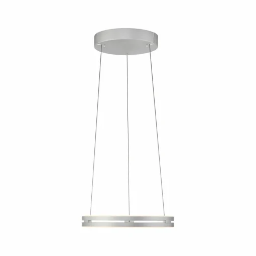 PURE Suspension LED E-Loop aluminium Ø 50 cm Aluminium CCT| Suspensions Led|Suspensions