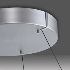 PURE Suspension LED E-Loop aluminium Ø 50 cm Aluminium CCT| Suspensions Led|Suspensions