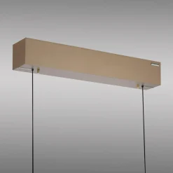PURE Suspension LED E-Popup bronze verre/métal CCT 18-flux.| Suspensions Led|Suspensions