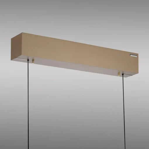 PURE Suspension LED E-Popup bronze verre/métal CCT 18-flux.| Suspensions Led|Suspensions