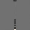 PURE Vega suspension LED, un cylindre, noir| Suspensions Led|Suspensions