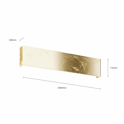 quitani Applique murale LED Maja, or antique, largeur 54 cm| Appliques Murales Led|Appliques Murales