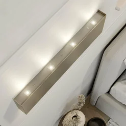 quitani Applique murale LED Maja, nickel, largeur 54 cm| Appliques Murales Led|Appliques Murales