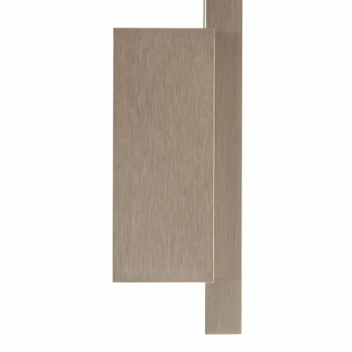 quitani Applique murale LED Tolu, verticale, nickel, hauteur 45 cm| Appliques Murales Led|Appliques Murales