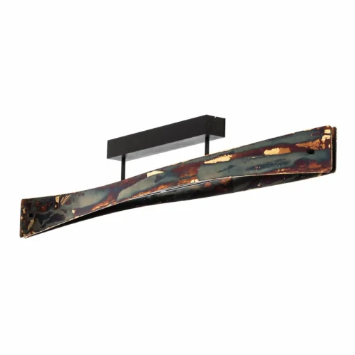 quitani Baloria plafonnier LED multicolore/oxydé| Plafonniers Led|Plafonniers
