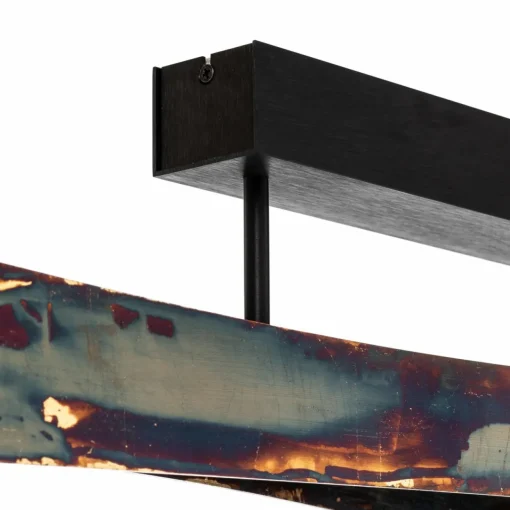 quitani Baloria plafonnier LED multicolore/oxydé| Plafonniers Led|Plafonniers