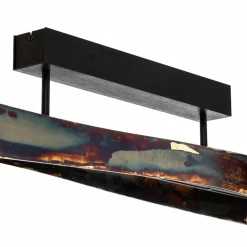 quitani Baloria plafonnier LED multicolore/oxydé| Plafonniers Led|Plafonniers