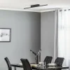 quitani Plafonnier LED Tolu, noir, 118 cm| Plafonniers Led|Plafonniers