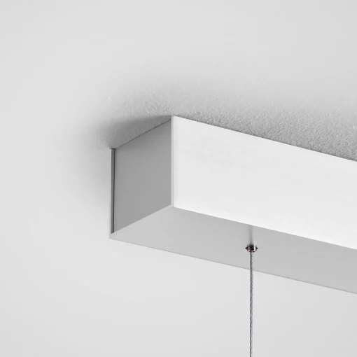 quitani Suspension LED Keijo, nickel/chêne, 83 cm| Suspensions Led|Suspensions