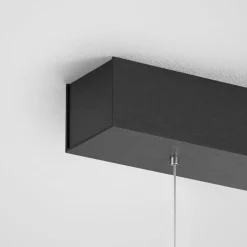 quitani Suspension LED Margita, longueur 88 cm, noir| Suspensions Led|Suspensions