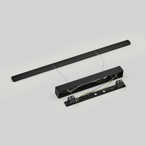 quitani Suspension LED Margita, longueur 88 cm, noir| Suspensions Led|Suspensions