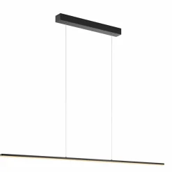 quitani Suspension LED Margita, longueur 148 cm, noir| Suspensions Led|Suspensions