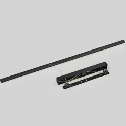 quitani Suspension LED Margita, longueur 148 cm, noir| Suspensions Led|Suspensions
