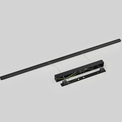 quitani Suspension LED Margita, longueur 148 cm, noir| Suspensions Led|Suspensions