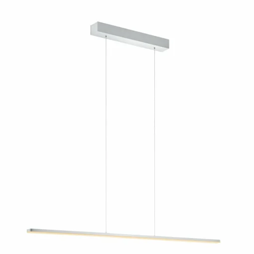 quitani suspension LED Margita, longueur 118 cm, argenté| Suspensions Led|Suspensions