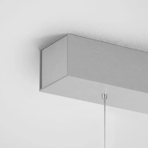 quitani suspension LED Margita, longueur 118 cm, argenté| Suspensions Led|Suspensions