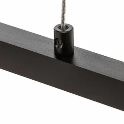 quitani Suspension LED Tolu, noir, longueur 138 cm| Suspensions Led|Suspensions