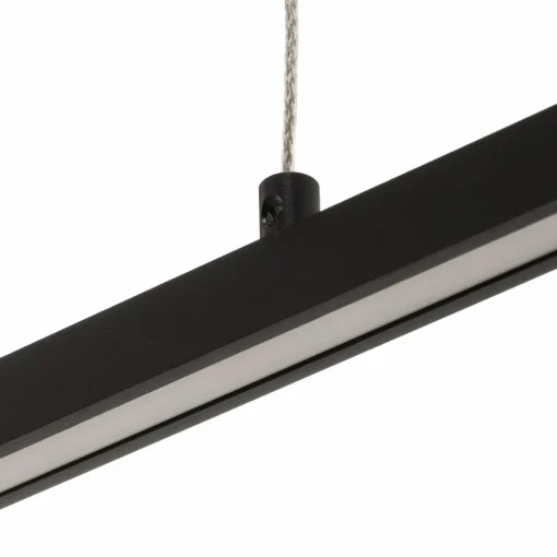 quitani Suspension LED Tolu, noir, longueur 138 cm| Suspensions Led|Suspensions