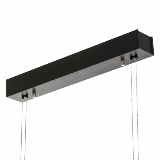 quitani Suspension LED Tolu, noir, longueur 138 cm| Suspensions Led|Suspensions