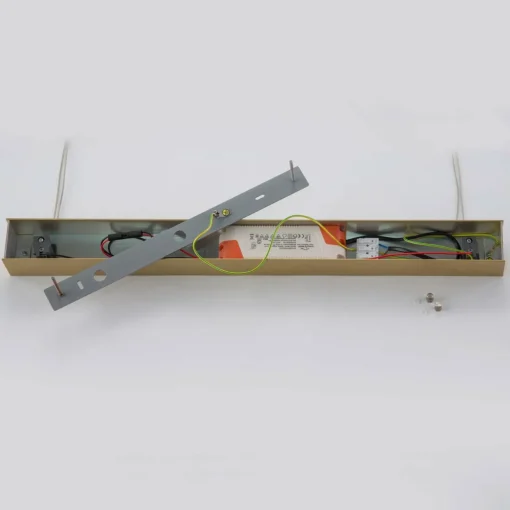 quitani Suspension LED Tolu, longueur 179 cm, laiton| Suspensions Led|Suspensions