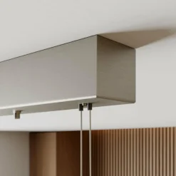 quitani Suspension LED Tolu, nickel, longueur 120 cm| Suspensions Led|Suspensions