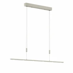 quitani Suspension LED Tolu, nickel, longueur 120 cm| Suspensions Led|Suspensions