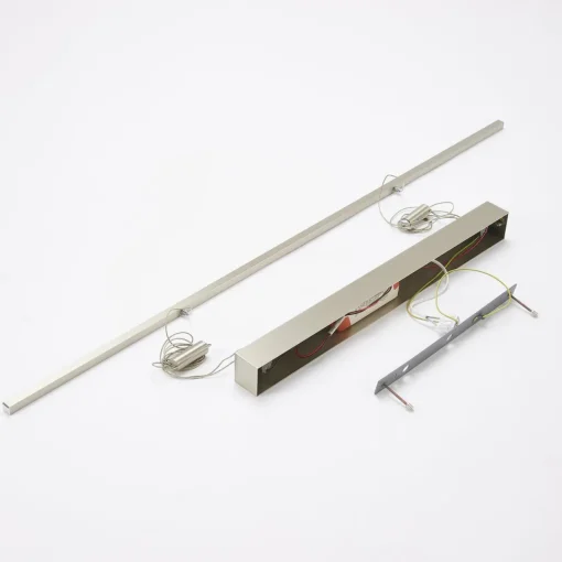 quitani Suspension LED Tolu, nickel, longueur 120 cm| Suspensions Led|Suspensions