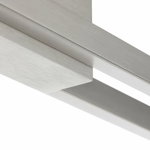 quitani Talon plafonnier LED x2 alu/nat. anodisé| Plafonniers Led|Plafonniers