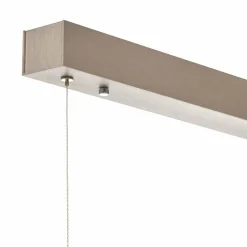 quitani Zino suspension LED ardoise dorée 144 cm| Suspensions Led|Suspensions
