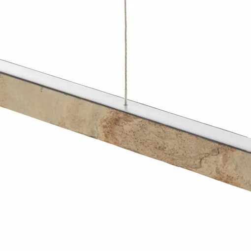 quitani Zino suspension LED ardoise dorée 144 cm| Suspensions Led|Suspensions
