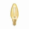 Radium LED Essence Ambiante E14 2,5W bougie doré| Ampoules Filament|Ampoules Filament