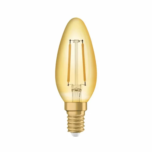 Radium LED Essence Ambiante E14 2,5W bougie doré| Ampoules Filament|Ampoules Filament