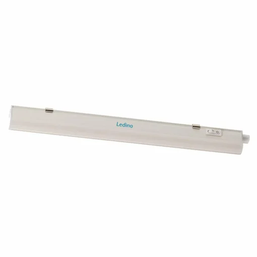 Ledino Réglette LED blanche Eckenheim avec interrupteur| Luminaires Led D'Intérieur