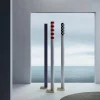 Rotaliana Ciminiere d'Italia F2, doré/noir-blanc| Luminaires Led D'Intérieur