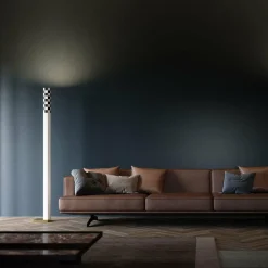 Rotaliana Ciminiere d'Italia F2, doré/noir-blanc| Luminaires Led D'Intérieur