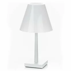 Rotaliana Dina+ Lampe de table LED rechargeable blanc/blanc| Lampes À Poser Led|Lampes À Poser Et Lampes De Table