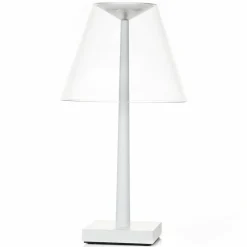 Rotaliana Dina+ Lampe de table LED rechargeable blanc/blanc| Lampes À Poser Led|Lampes À Poser Et Lampes De Table