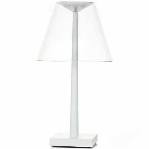 Rotaliana Dina+ Lampe de table LED rechargeable blanc/blanc| Lampes À Poser Led|Lampes À Poser Et Lampes De Table