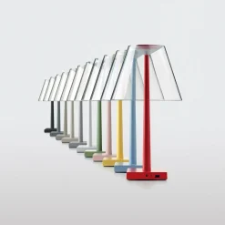 Rotaliana Dina+ T1 lampe de table LED rechargeable rouge| Lampes À Poser Led|Lampes À Poser Et Lampes De Table
