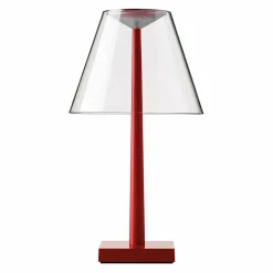 Rotaliana Dina+ T1 lampe de table LED rechargeable rouge| Lampes À Poser Led|Lampes À Poser Et Lampes De Table