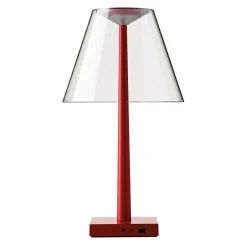 Rotaliana Dina+ T1 lampe de table LED rechargeable rouge| Lampes À Poser Led|Lampes À Poser Et Lampes De Table