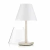Rotaliana Dina+ T1 Lampe de table LED rechargeable bronze| Lampes À Poser Led|Lampes À Poser Et Lampes De Table
