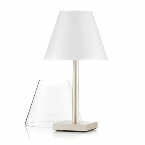Rotaliana Dina+ T1 Lampe de table LED rechargeable bronze| Lampes À Poser Led|Lampes À Poser Et Lampes De Table