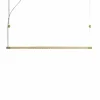Rotaliana Squiggle H8 suspension LED dorée 140cm| Suspensions Led|Suspensions