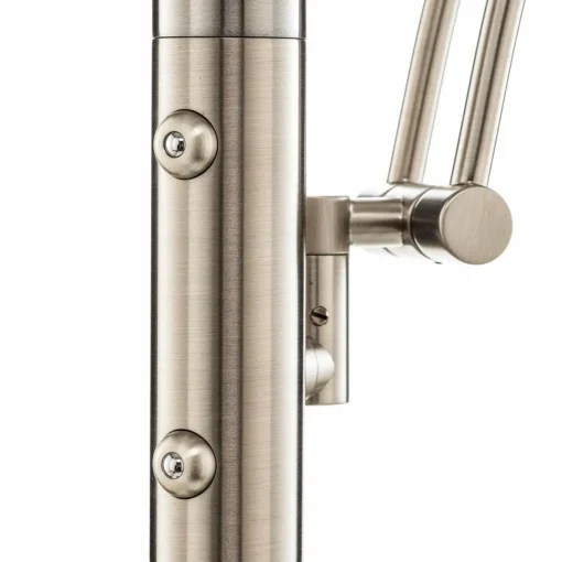 Rothfels Trinessa lampadaire à éclairage indirect LED bras de lecture| Lampadaires Led|Lampadaires