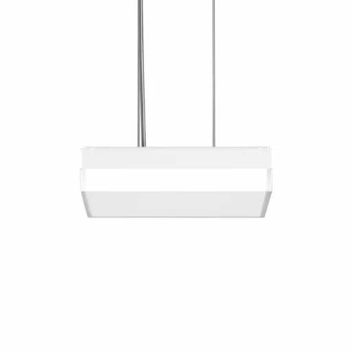 RZB Flat Slim+ Suspension DALI 30x30cm 22W blanc/mat| Suspensions Led|Suspensions