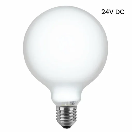 SEGULA ampoule globe LED 24V E27 6W 927 opale dim| Lampes Led À Intensité Variable|Ampoules Led