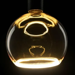 SEGULA Ampoule globe LED Floating, E27, jaune G200 6 W 922 dim| Lampes Led À Intensité Variable|Ampoules Led