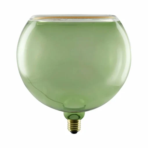 SEGULA Ampoule globe LED Floating, E27, vert G200 6 W 922 dim| Lampes Led À Intensité Variable|Ampoules Led